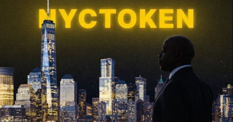 Ex-NYC Mayor Eric Adams’ NYC Token tanks over 80% as team allegedly manipulates trading activity