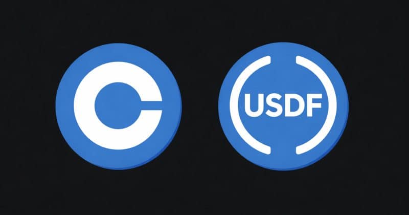 Coinbase begins backend testing of new USDF stablecoin