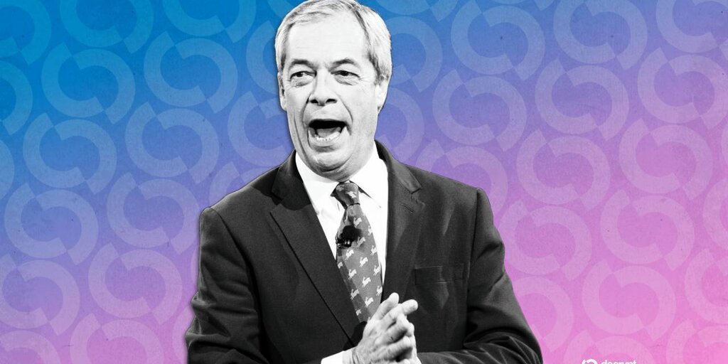 BitMEX Co-Founder Ben Delo Reveals $5.4M Donation to Farage’s Reform UK