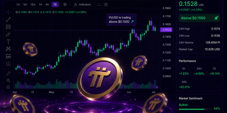 Pi Network holds above $0.1500 as exchange outflows hint at recovery