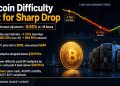 Bitcoin Mining Difficulty Set for Steep Drop as Hashrate Slides After Price Crash – Bitcoin News