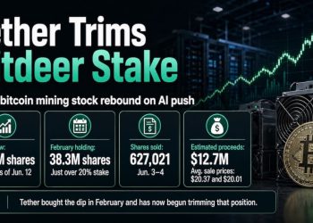 Tether Trims Bitdeer Stake After AI Push Lifts Bitcoin Mining Stock