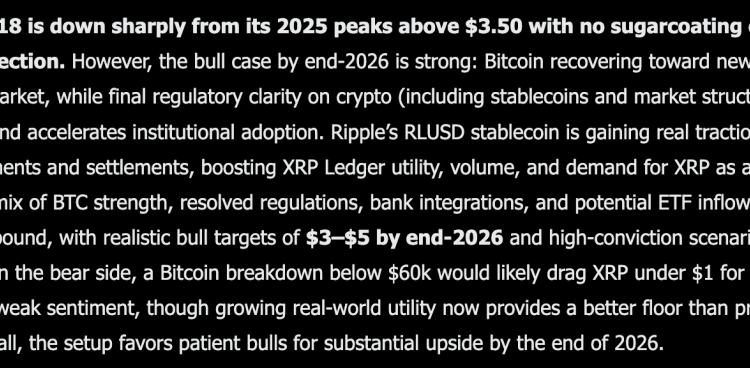 Can Elon Musk Grok AI Be Right About This Scary 2026 XRP Price Prediction?