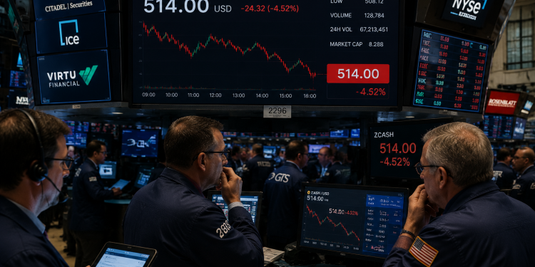 ZEC dips toward the 50-Day EMA as momentum softens