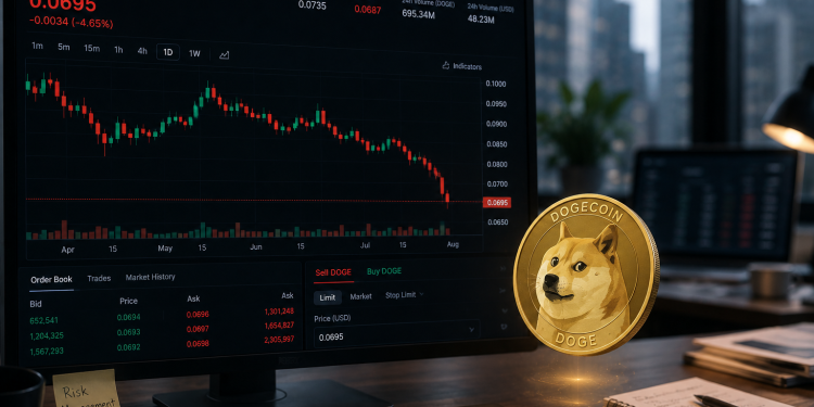 DOGE slides below $0.070 as market sentiment weakens