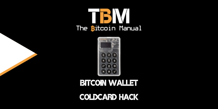 The Bitcoin ColdCard Hack – The Bitcoin Manual