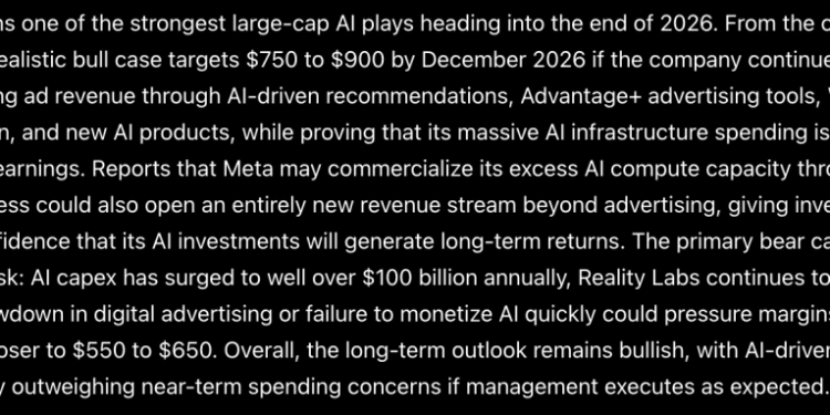 Sam Altman ChatGPT AI Predicts Massive Meta Platforms Stock Price Surge by 2026