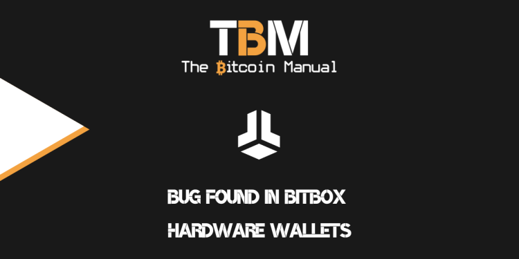 Bug Found In BitBox Hardware Wallet