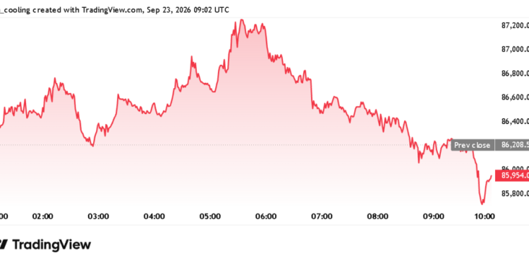 Bitcoin Recoils Below $86,000: Is Bitcoin Price Prediction Still Shooting For $90,000?