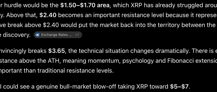 Sam Altman ChatGPT AI Predicts XRP to $7 by 2027