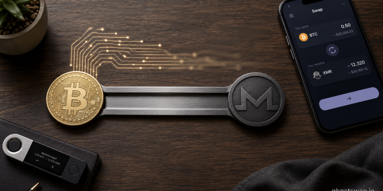 Bitcoin to Monero: a complete guide to private crypto swaps
