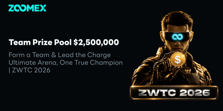 Zoomex Launches ZWTC 2026 Multi-Asset Trading Championship With a Record Prize Pool of Up to 5 Million USDT