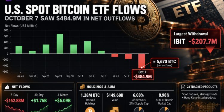 Bitcoin ETF Flows Flash Warning, but Broader Demand Stays Positive