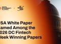 DSA White Paper Named Among the 2026 DC Fintech Week Winning Papers